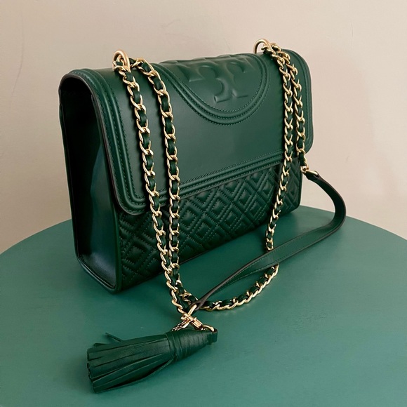 New Tory burch handbag  leather org $498 size medium 10,5/8/3,5 inch - Picture 3 of 16